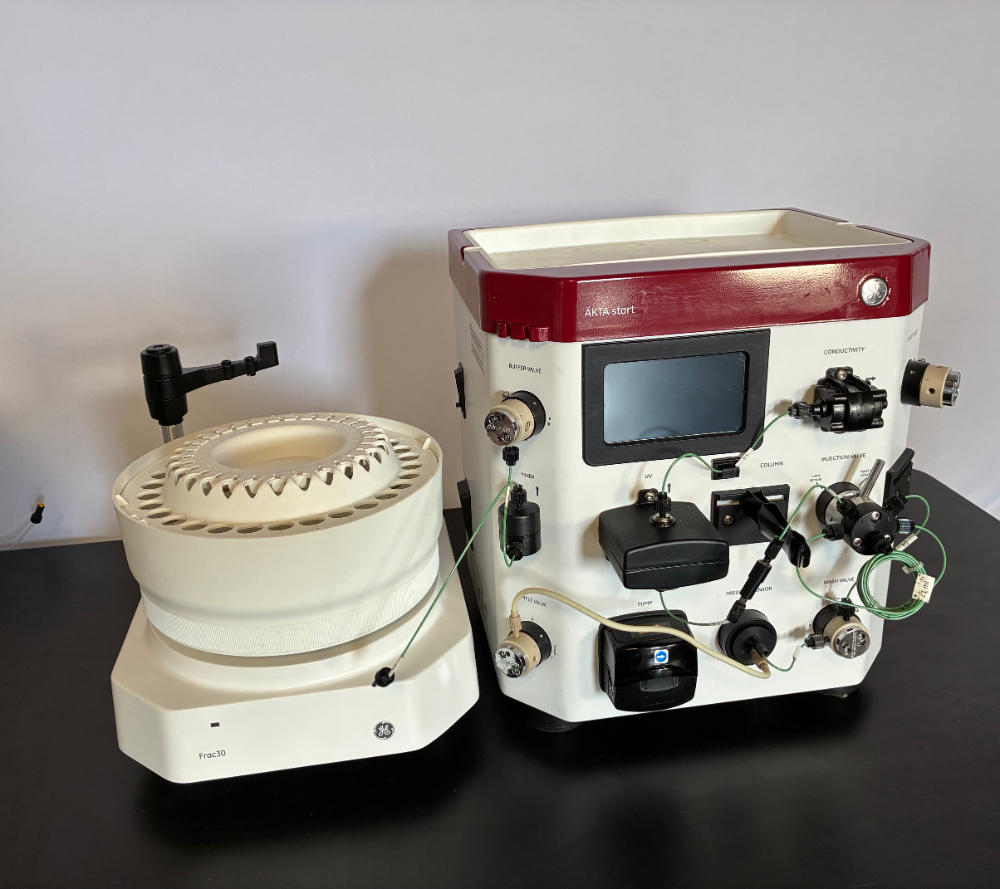 Image of GE AKTA start protein purification